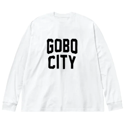 御坊市 GOBO CITY Big Long Sleeve T-Shirt