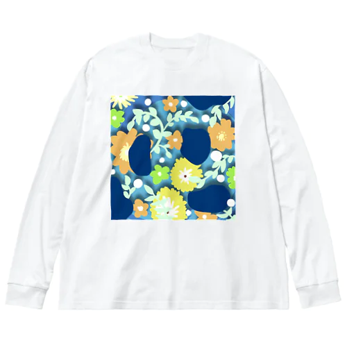 香華(こうか) Big Long Sleeve T-Shirt