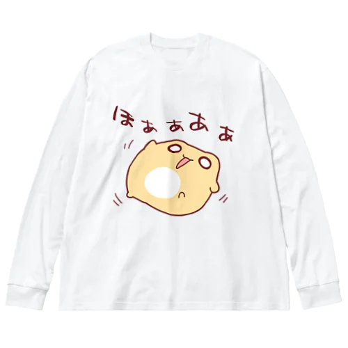 だいふくきなこ　ほぁぁ ビッグシルエットロングスリーブTシャツ