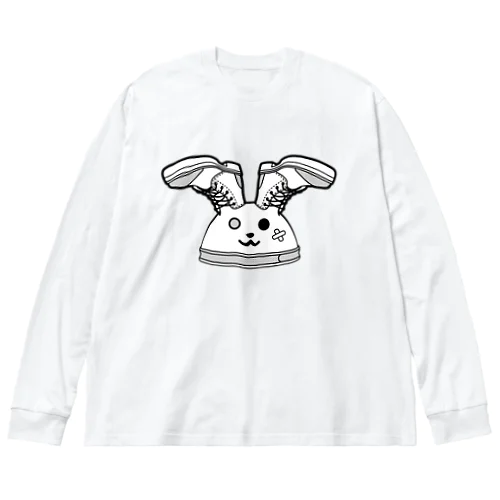 うさみみウォーク/コルセット ビッグシルエットロングスリーブTシャツ