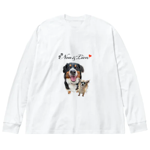 チワバニちゃん ビッグシルエットロングスリーブTシャツ