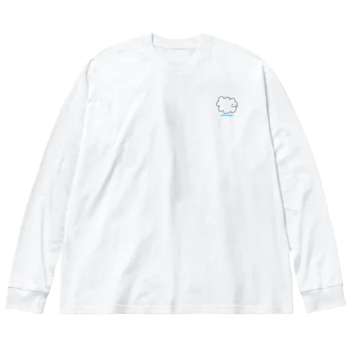 もくもく ビッグシルエットロングスリーブTシャツ