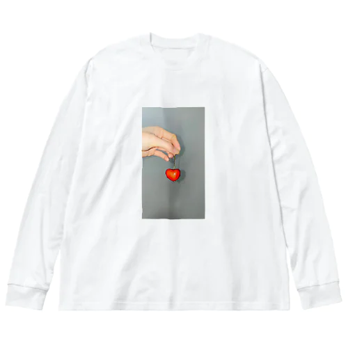 夜のさくらんぼ Big Long Sleeve T-Shirt