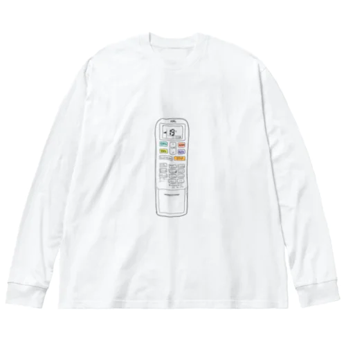 Remote Control ビッグシルエットロングスリーブTシャツ