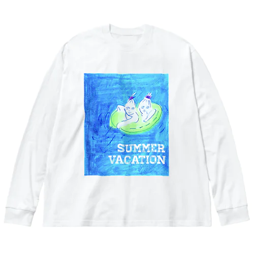 浮輪がーるず Big Long Sleeve T-Shirt