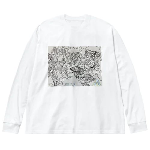 双龍 ビッグシルエットロングスリーブTシャツ