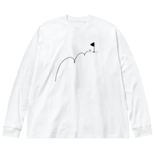 ホールインワン　ゴルフTシャツ Big Long Sleeve T-Shirt