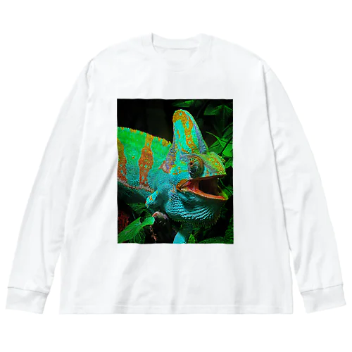 カメレオン Big Long Sleeve T-Shirt