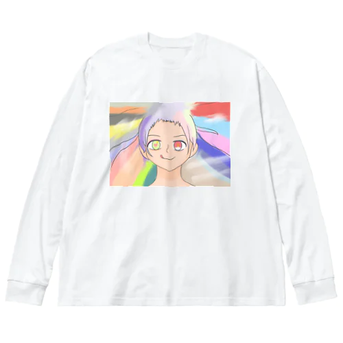 わくわく Big Long Sleeve T-Shirt