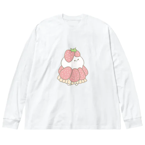 いちごタルトのタルトちゃん🍓 ビッグシルエットロングスリーブTシャツ