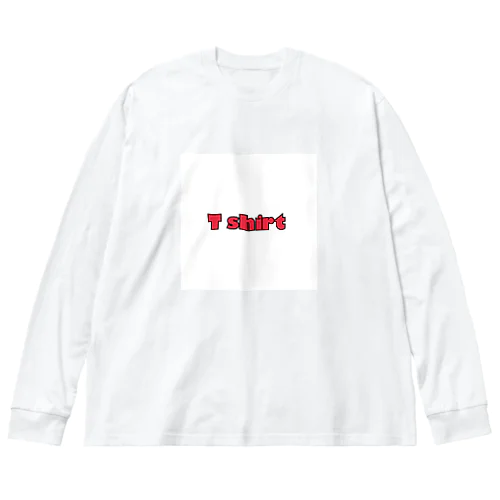 「T shirt」Tシャツ ビッグシルエットロングスリーブTシャツ