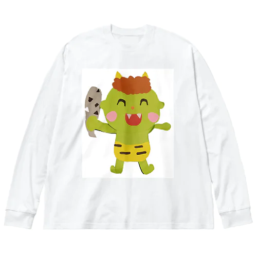 節分の日　子供用 Big Long Sleeve T-Shirt