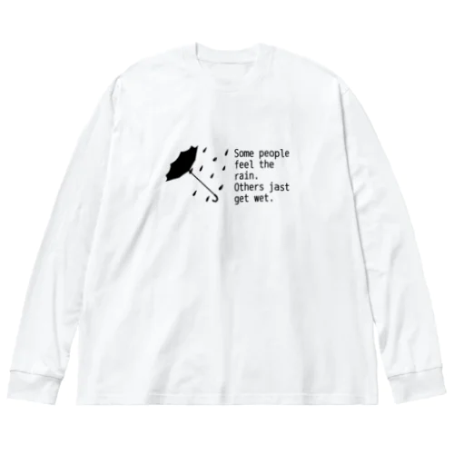 やんぐすけーる・雨 ビッグシルエットロングスリーブTシャツ