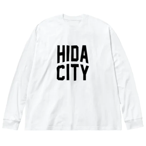 飛騨市 HIDA CITY ビッグシルエットロングスリーブTシャツ