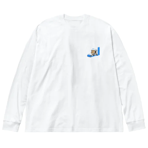 ペインター b ビッグシルエットロングスリーブTシャツ