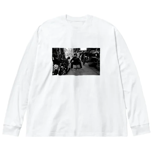 アフロ商人 Big Long Sleeve T-Shirt