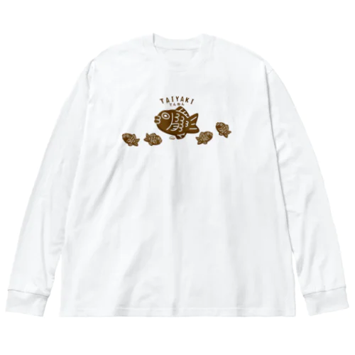 てんねんたい焼きD ビッグシルエットロングスリーブTシャツ