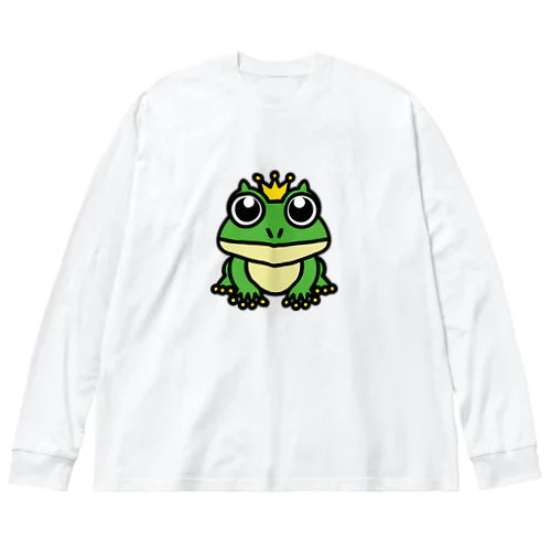 クラウンベルツノガエル4C Big Long Sleeve T-Shirt