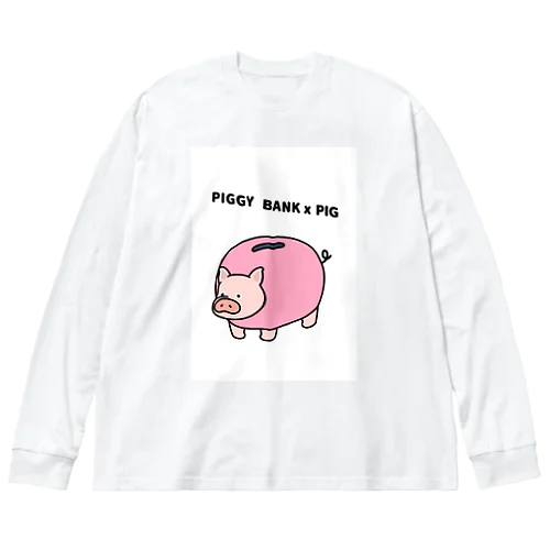 家具動物シリーズ ビッグシルエットロングスリーブTシャツ