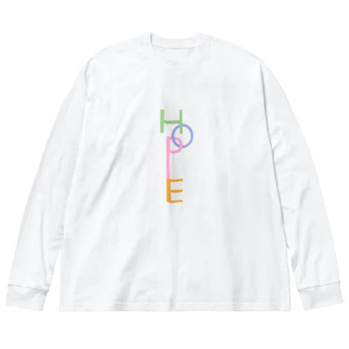 HOPE ビッグシルエットロングスリーブTシャツ