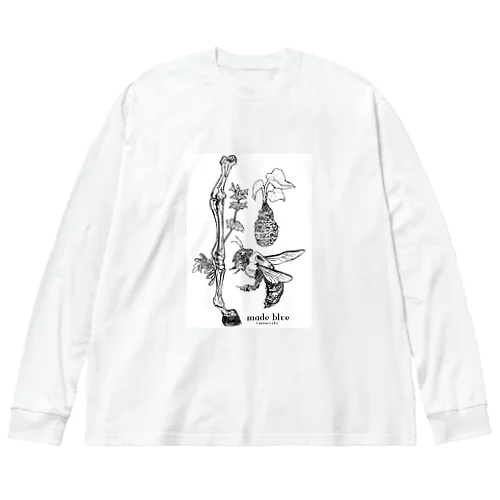 Kumanbachi , Bone of house & Spring plants Big Long Sleeve T-Shirt