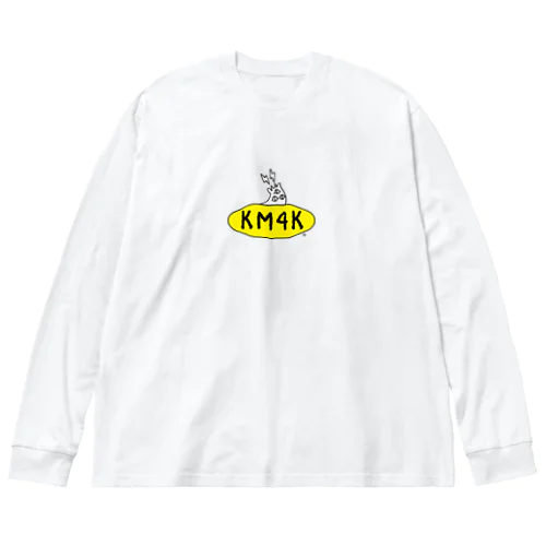 KM4Kちゃん ビッグシルエットロングスリーブTシャツ