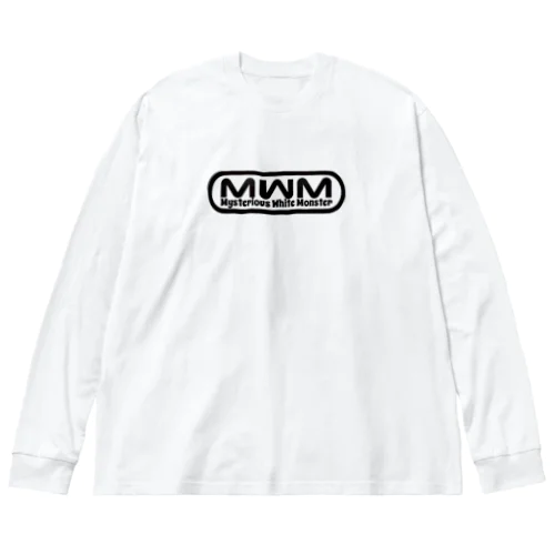 MWM(白) Big Long Sleeve T-Shirt