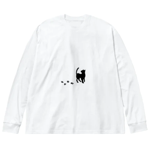 猫ちゃんシリーズ ビッグシルエットロングスリーブTシャツ