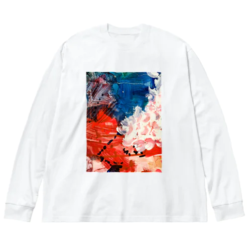 PAINT.BLOR ビッグシルエットロングスリーブTシャツ