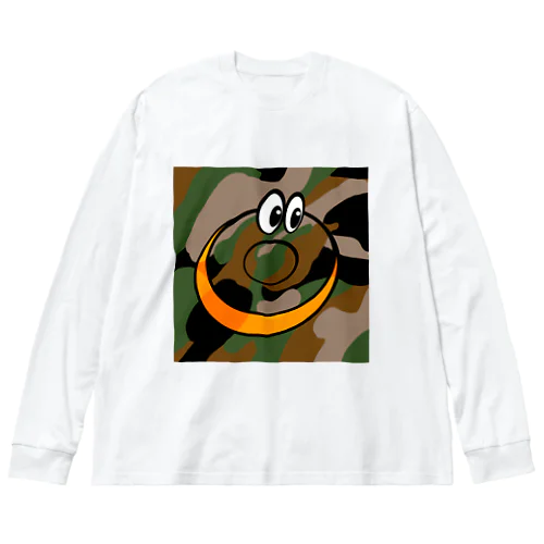 MD-WOODLAND CAMO Big Long Sleeve T-Shirt