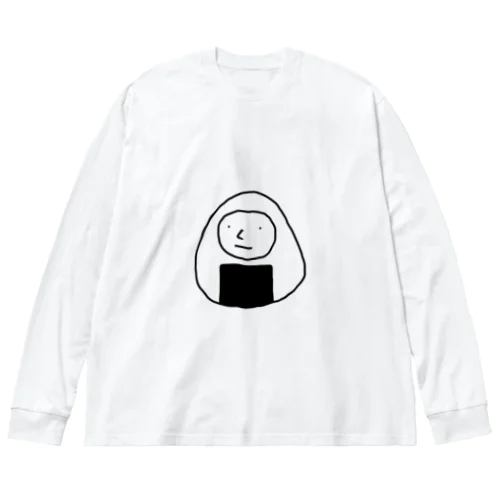 おにぎり ビッグシルエットロングスリーブTシャツ