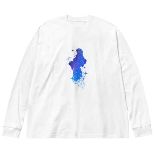 星に願いを・・・ ビッグシルエットロングスリーブTシャツ