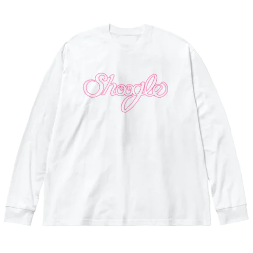 Shoogle(シューグル) Pink Line ビッグシルエットロングスリーブTシャツ