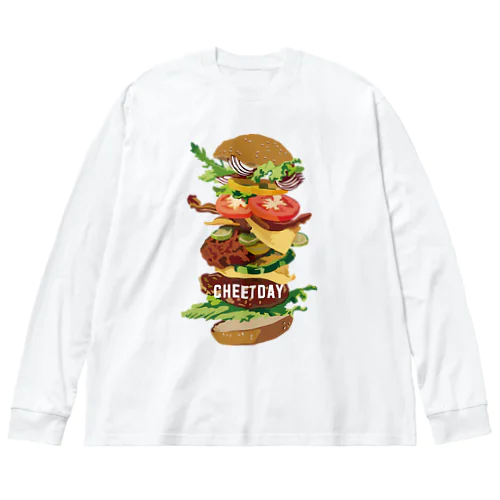 CHEET DAY Big Long Sleeve T-Shirt