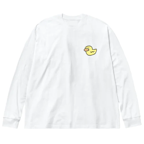 あちりワンポイント Big Long Sleeve T-Shirt