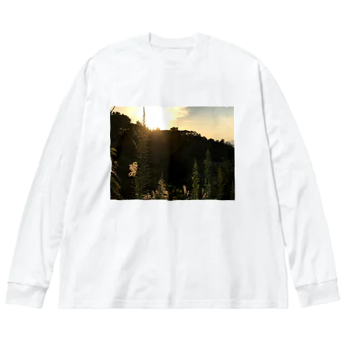 陽を当てる時 Big Long Sleeve T-Shirt