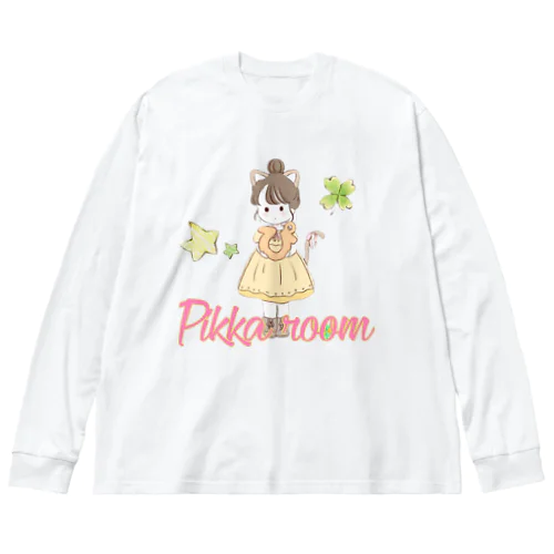 ぴぴちゃんシリーズ Big Long Sleeve T-Shirt