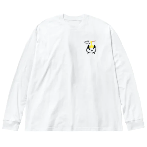 はちみつ猫さんグッズ ビッグシルエットロングスリーブTシャツ