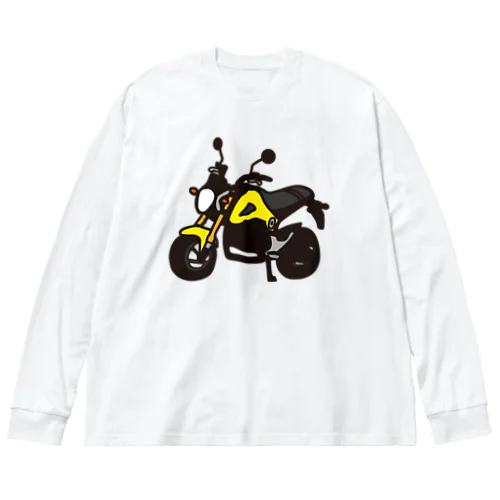 GROM YELLOW Big Long Sleeve T-Shirt