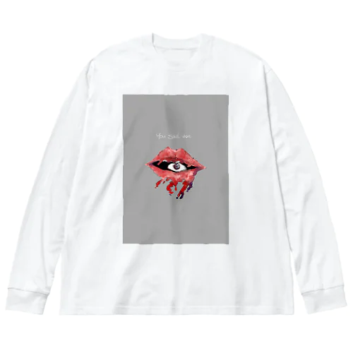 よけいなひとこと Big Long Sleeve T-Shirt