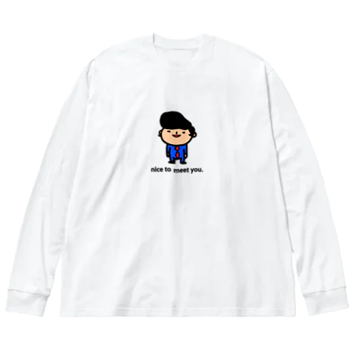 ご挨拶忘れていた。 Big Long Sleeve T-Shirt