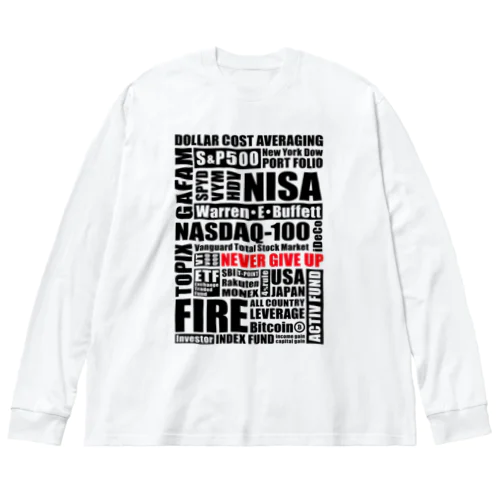 くらけん投資家グッズ Big Long Sleeve T-Shirt