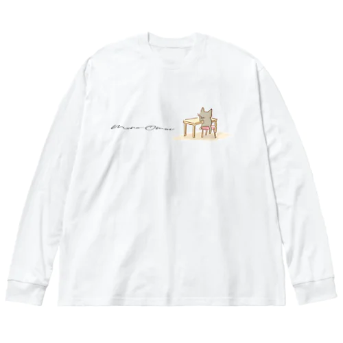 ものおもい ビッグシルエットロングスリーブTシャツ