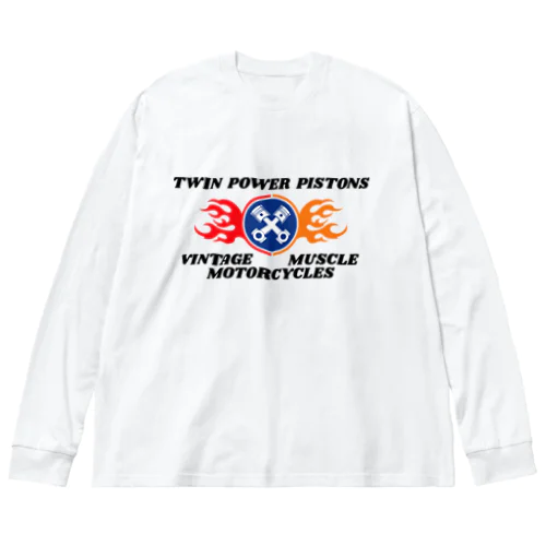 TWIN POWER PISTON Big Long Sleeve T-Shirt