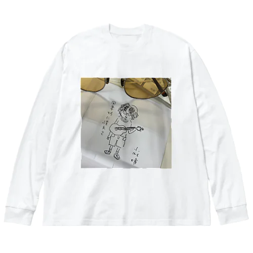 ゆいくんグッズ ビッグシルエットロングスリーブTシャツ