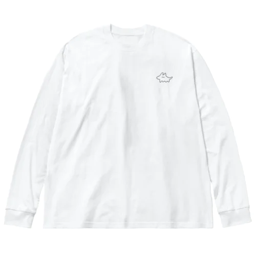 こまいぬ ビッグシルエットロングスリーブTシャツ