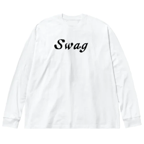 Swag 루즈핏 롱 슬리브 티셔츠