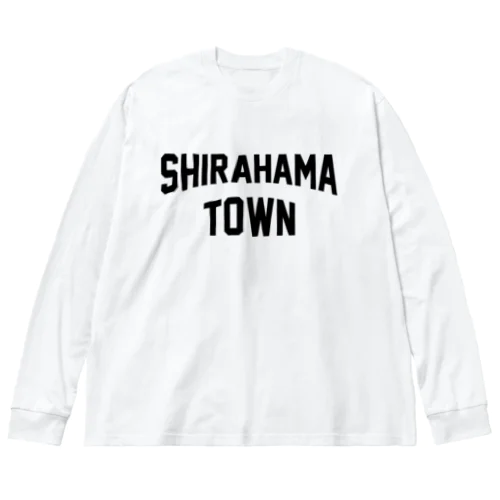白浜町 SHIRAHAMA TOWN ビッグシルエットロングスリーブTシャツ
