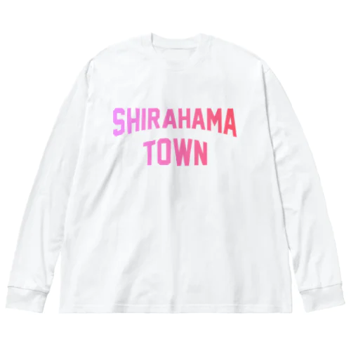 白浜町 SHIRAHAMA TOWN ビッグシルエットロングスリーブTシャツ