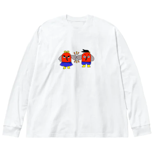 消ぞうくん&消子ちゃん ビッグシルエットロングスリーブTシャツ